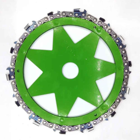 Диск для мотокоси з ланцюгом 3/8 d180mm