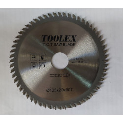 Диск пильный по дереву Toolex125х22.2х60T